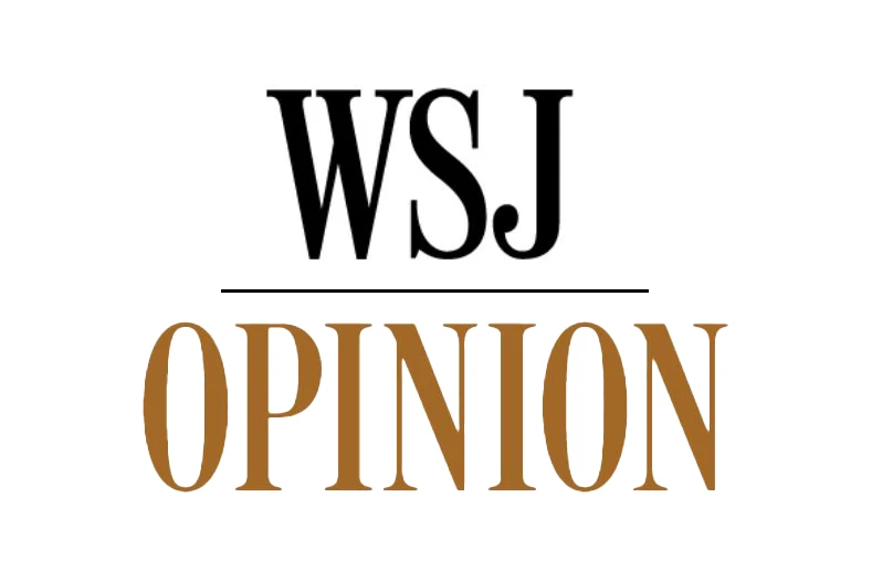 Wall Street Journal opinion logo on white background