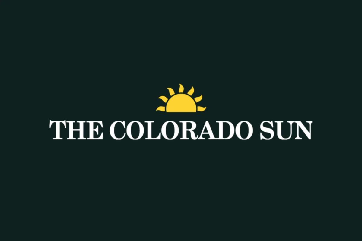 Colorado Sun logo on white background