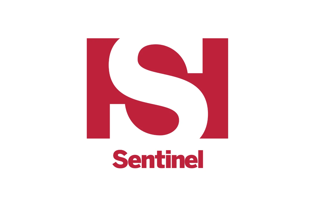 CO Sentinel logo web Colorado Sentinel logo; red on white background