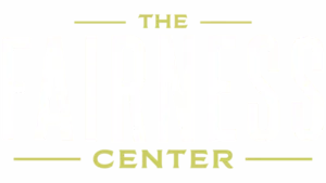 Fairnes Center logo--white and green lettering