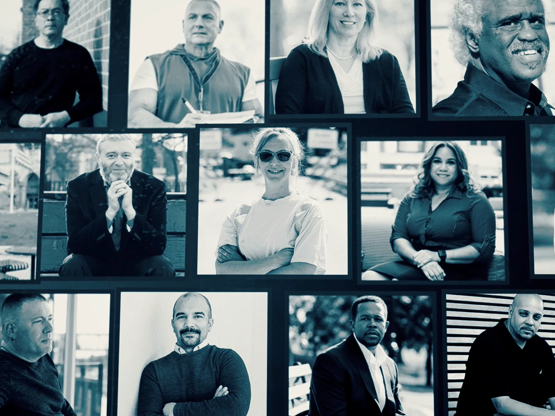 Group of clients in grid