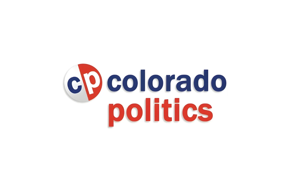 colorado politics logo The logo of colorado politics; button graphic with blue and red lettering